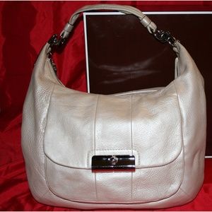 NWT AUTHENTIC COACH KRISTEN LEATHER LARGE HOBO